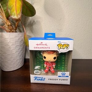 Funko Pop! Holiday Christmas Freddy Funko Ornament Hallmark Exclusive Brand New